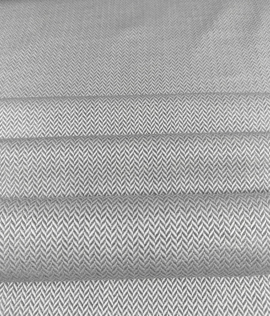 Tissu Chevron Cicada - Déperlant et Anti-Taches pour Intérieur/Extérieur