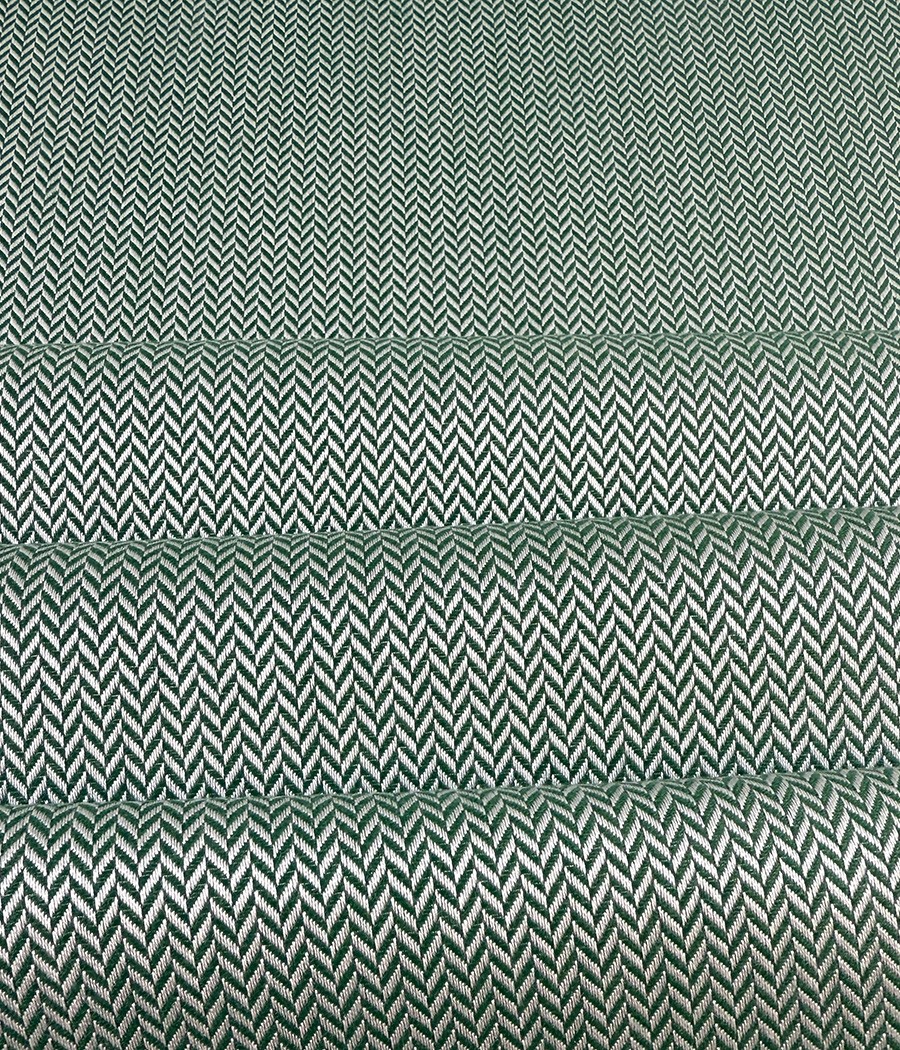 Tissu Chevron Cicada - Déperlant et Anti-Taches pour Intérieur/Extérieur