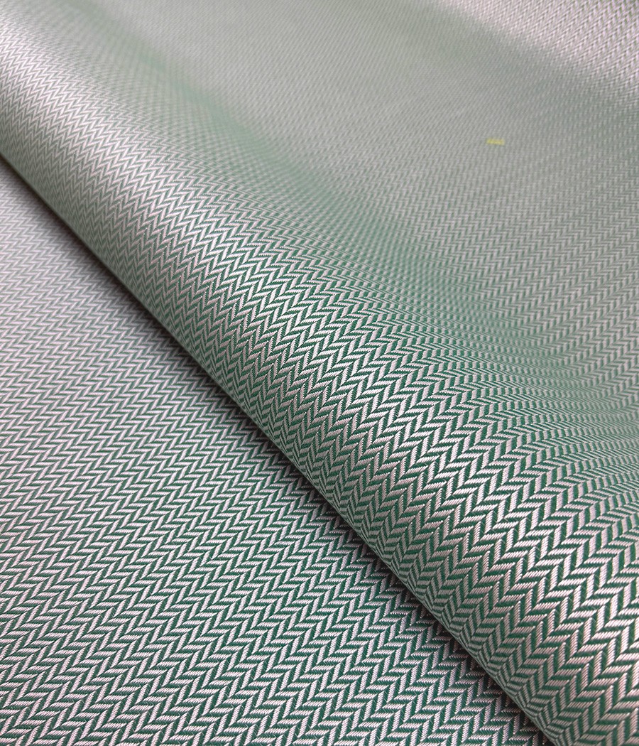 Tissu Chevron Cicada - Déperlant et Anti-Taches pour Intérieur/Extérieur