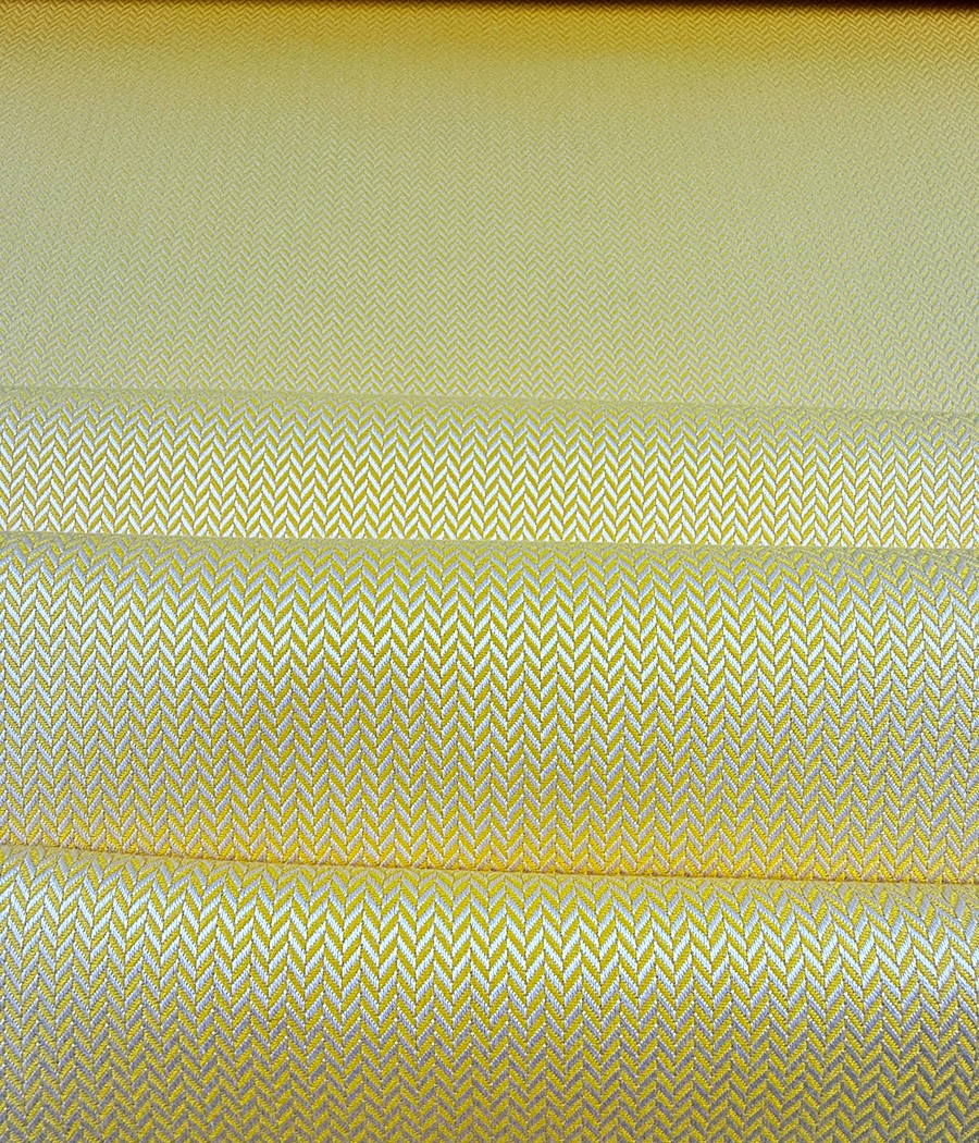 Tissu Chevron Cicada - Déperlant et Anti-Taches pour Intérieur/Extérieur