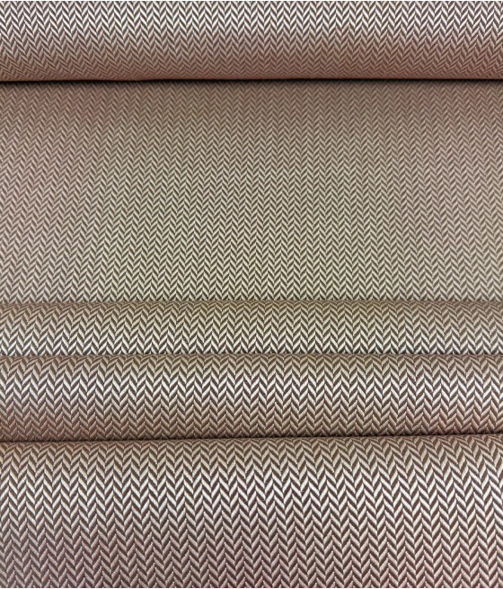 Tissu Chevron Cicada - Déperlant et Anti-Taches pour Intérieur/Extérieur