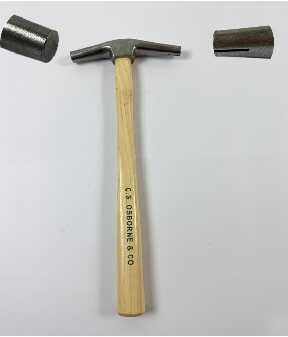 MARTEAU DE GARNISSEUR AIMANTE BOIS