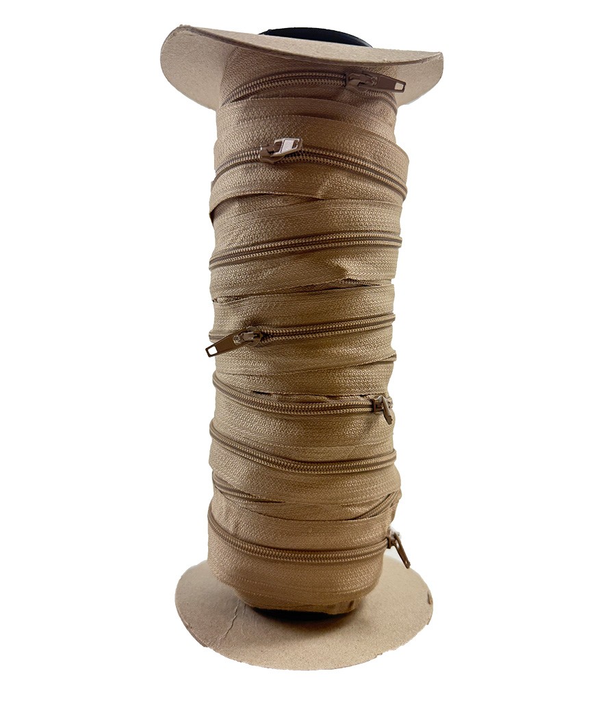 FERMETURE A GLISSIERE EN 4 MM BEIGE