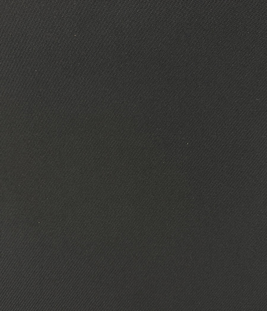 TISSU AUTOMOBILE DIAGONAL NOIR + MOUSSE LAIZE 150cm