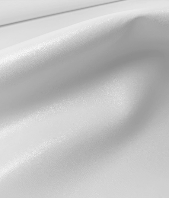 Tissu Simili Riva 138 cm - Enduit PVC sur Jersey Polyester, Résistant UV