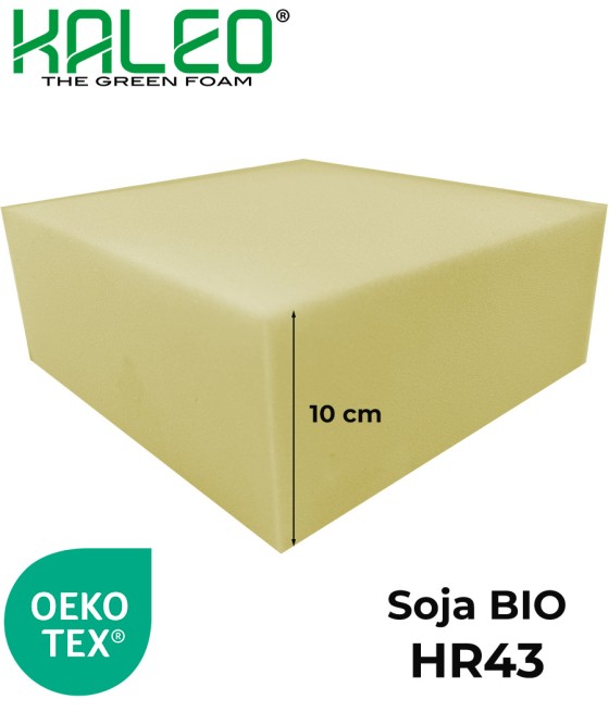 K43/10 MOUSSE HR KALEO® K43 SOJA en 10 cm 160 x 200 cm