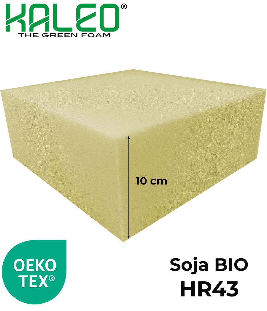 K43/10 MOUSSE HR KALEO® K43 SOJA en 10 cm 160 x 200 cm