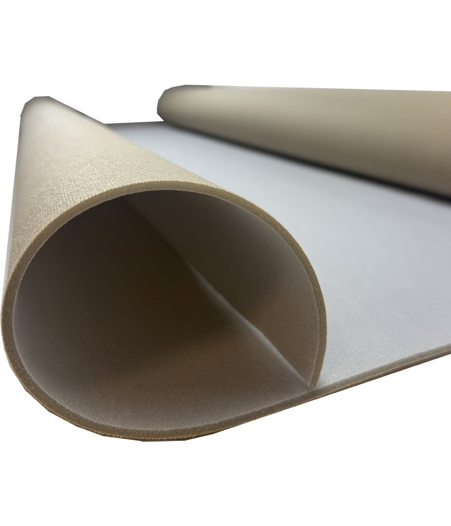 PAVILLON R UNI BEIGE + PU 5mm + RESILLE LAIZE 150cm