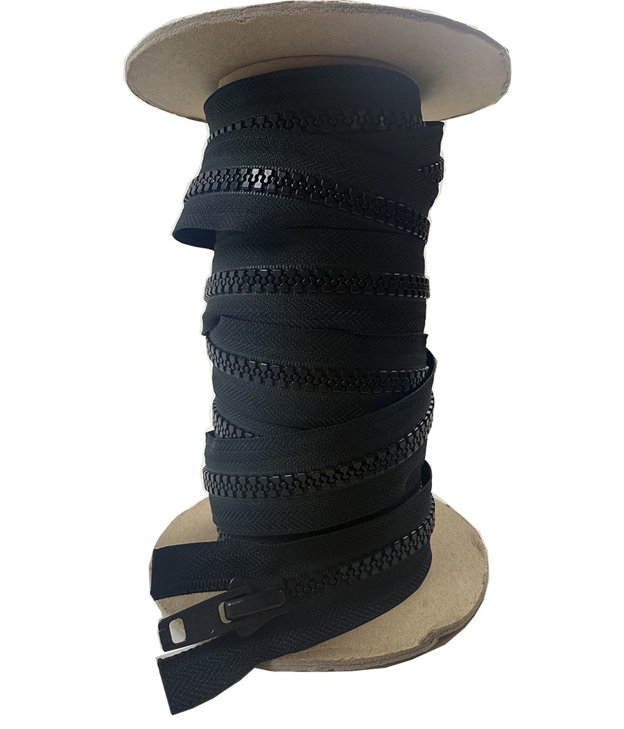 FERMETURE INJECTEE CH 10 SIMPLE TIRETTE EN 1.80 NOIR CQ