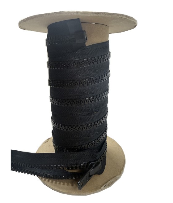 FERMETURE CH 10 DOUBLE TIRETTE EN 8.00 NOIR