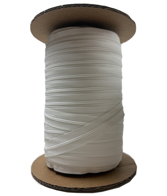 YKK FAG SPIRALE CONTINUE CHAINE 3 BLANC