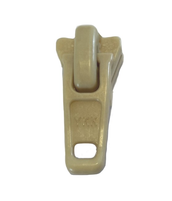 CURSEUR SIMPLE TIRETTE CH 5 PLASTIQUE BEIGE