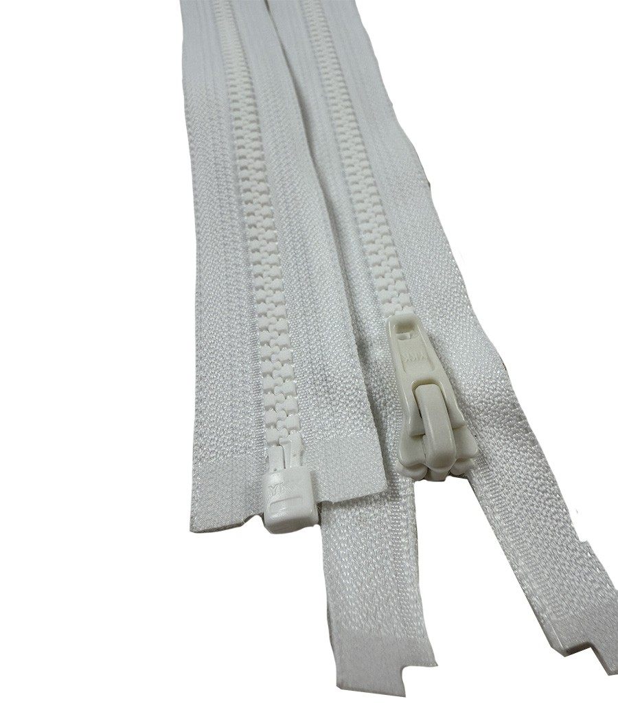 FERMETURE CH 5 SIMPLE TIRETTE EN 0.50 BLANC