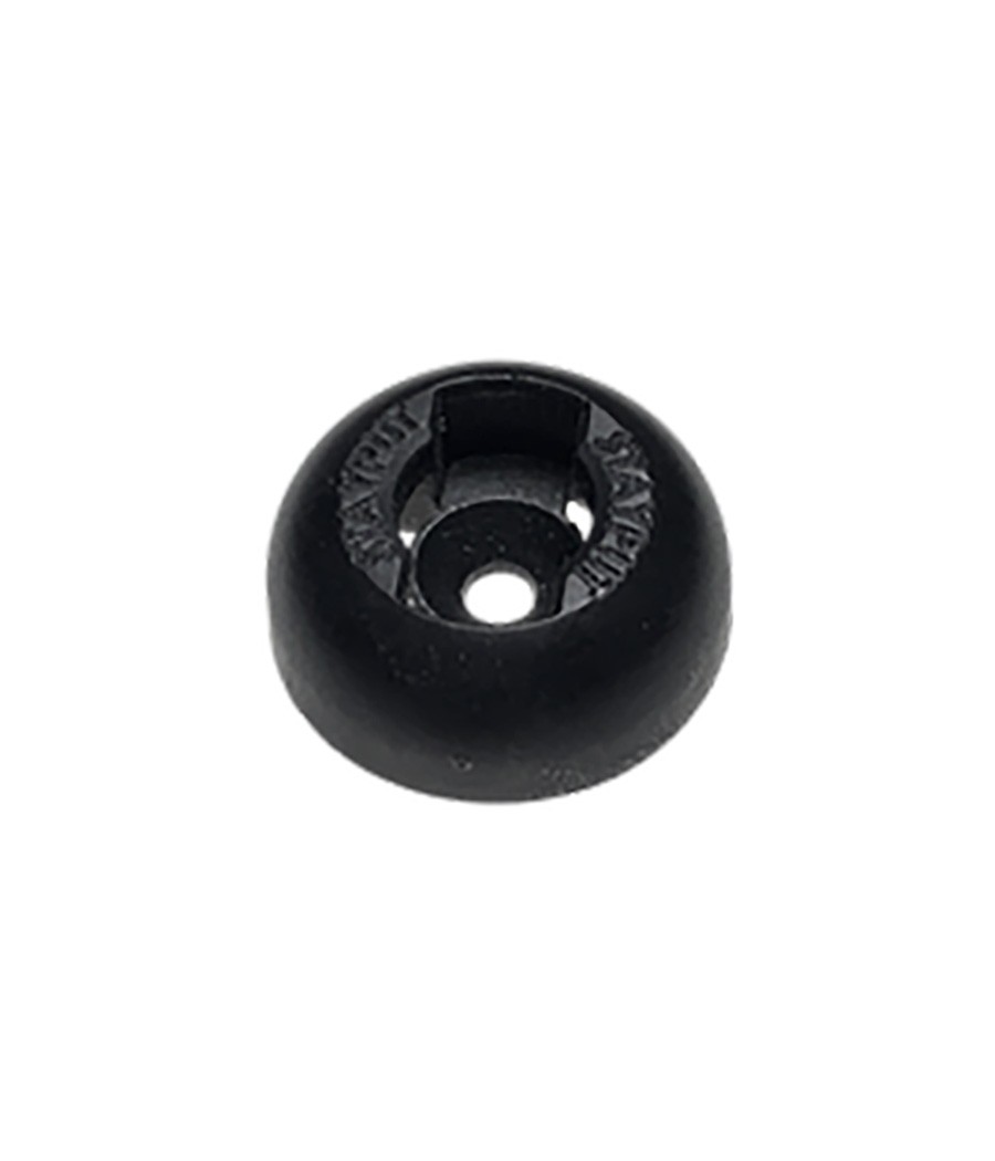 T-Lock Support de pont rond 1 vis T-Lock Noir