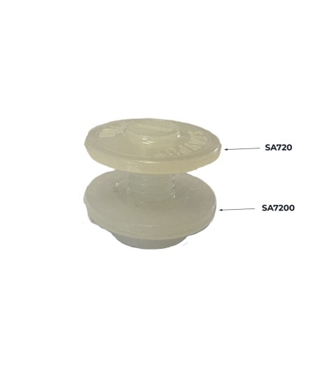 2 VISTOILE NYLON POUR ASSEMBLAGE TISSU/SANGLE