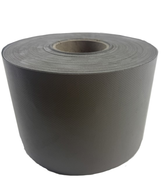 BANDE DE RENFORT PVC GRIS 5 cm RL DE 60 ml