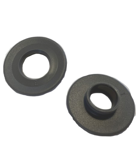 CONTRE RIVURE PLASTIQUE à CLIPSER Ø DIAM INTERIEUR 12mm GRIS