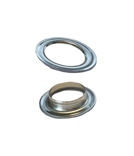 CONTRE RIVURE DECO ROND Ø 40 MM NICKEL CHROME