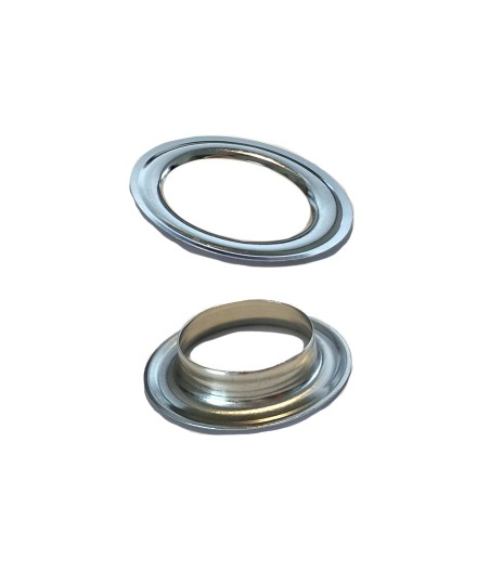 CONTRE RIVURE DECO ROND Ø 40 MM NICKEL CHROME
