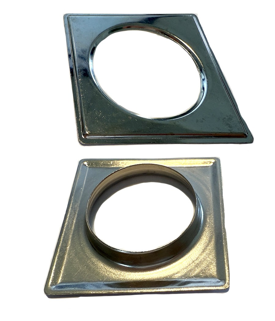 OEILLETS DECO D 40 MM CARRE NICKEL jusqu'à épuisement