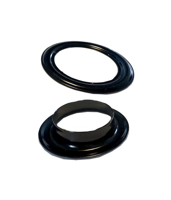 OEILLET DECO ROND Ø 40 mm LAQUE NOIR