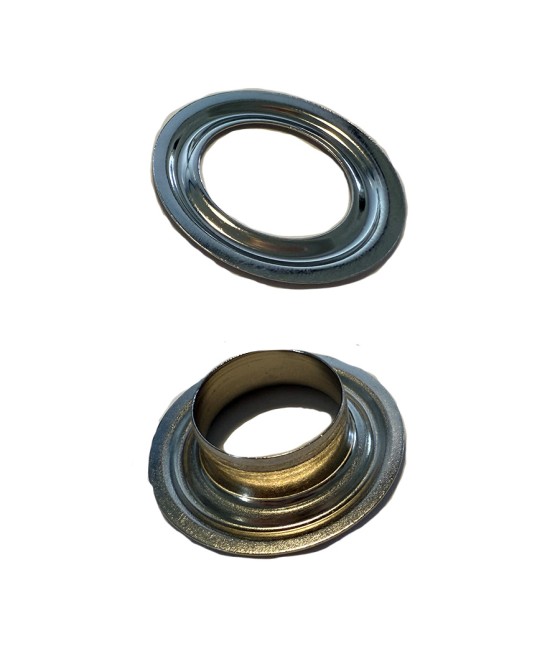 CONTRE RIVURE ROND DE BACHE  N°13 NICKEL