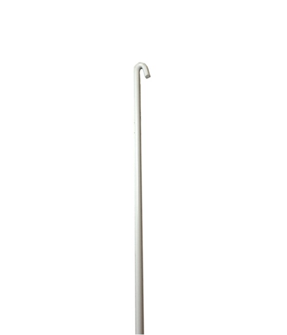 TIGE RONDE BLANCHE 150 cm