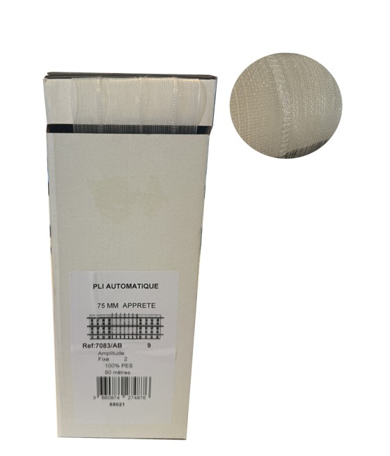 BER-PLI Transparent 75 mm BOITE DE 50 ML