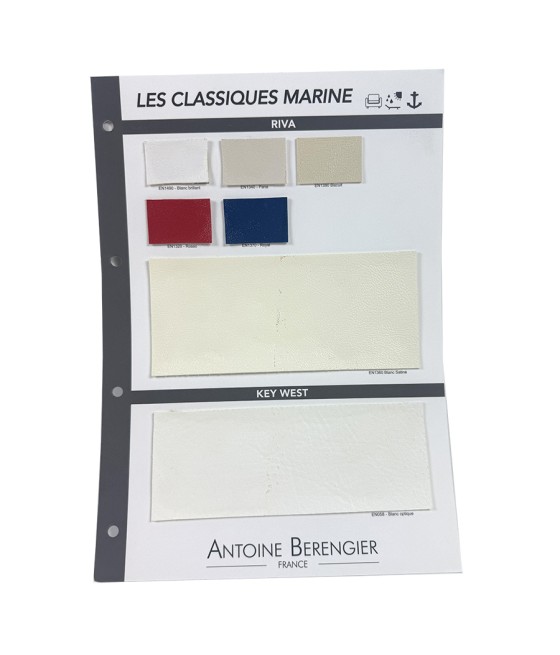 PLAQUETTE LES CLASSIQUES MARINE