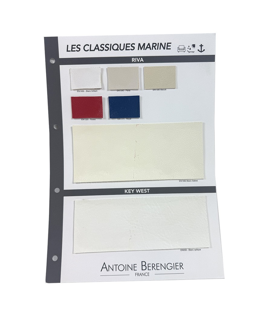 PLAQUETTE LES CLASSIQUES MARINE